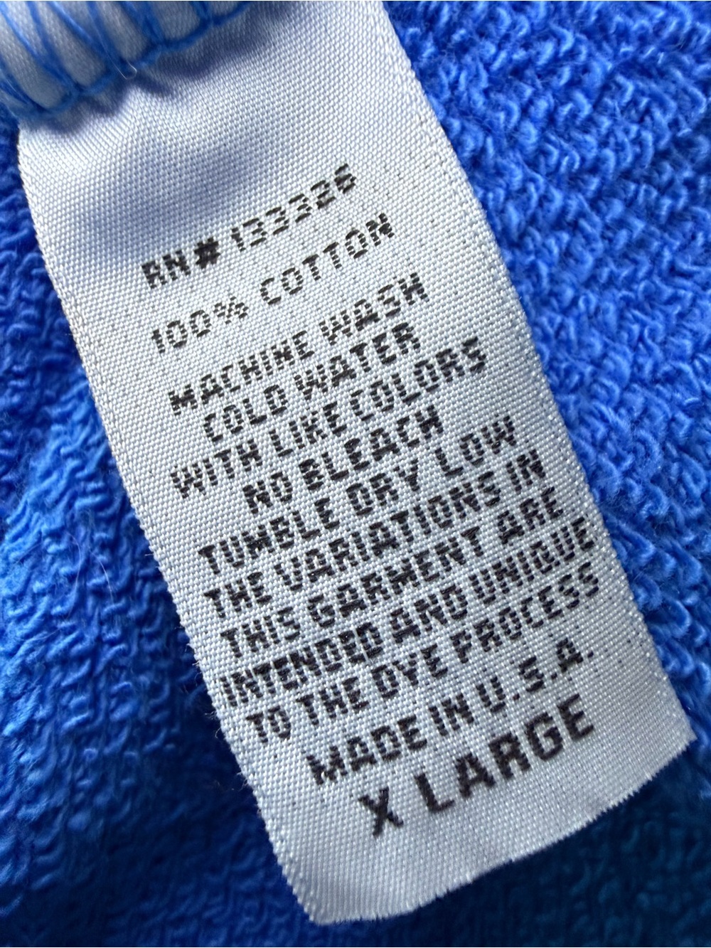 Retro Brand x Free People Surf City USA 79 Blue Sweatshirt - XL - Picture 5 of 7
